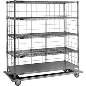 Mobile Wire Shelving