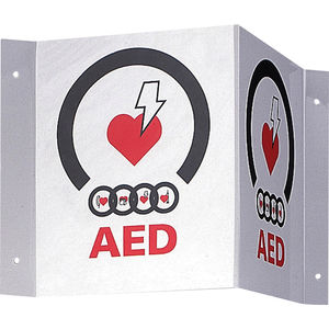 Defibrillator Wall Signing Defibrillator Wall Signing