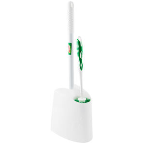 Toilet Plunger, Bowl Brush, and Caddy Set