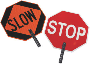 Traffic Paddle Signs