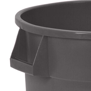 32gal Gray Polyethylene NSF Round w/o Lid Waste Receptacle | Fastenal