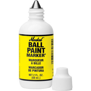 Yellow Metal Ball Tip Paint Marker | Fastenal