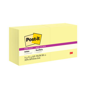 Amazon.com : Post-it 6306PK Original Pads in Canary Yellow