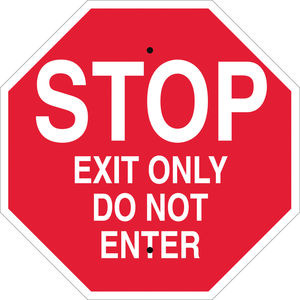 Fastenal Approved Vendor Exit Sign | Fastenal Canada