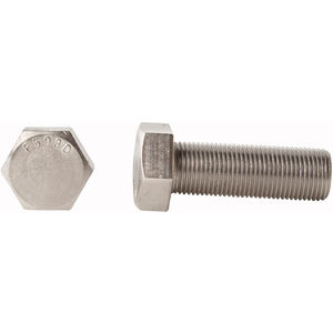 Select Size 1/4"-28 Hex Cap Screws 18-8 Stainless Steel