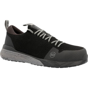 Sz 10.5 M 4" H Black Mesh Oil / Slip Resistant Composite Toe Lace Up  Athletic Shoe Pair | Fastenal