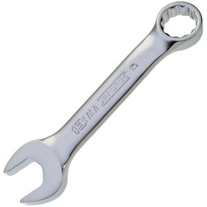 13mm 12 Pt Full Polish 15° Proto® Short Combination Wrench