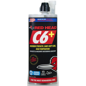 その他 givash 15oz Red Head C6+ Cartridge w/Nozzle | Fastenal