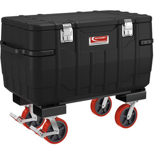 100gal Black HDPE Forkliftable Storage Box | Fastenal