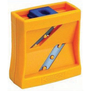 2-1/2" x 2-3/8" Plastic Two Blade Carpenter Pencil Sharpener | Fastenal