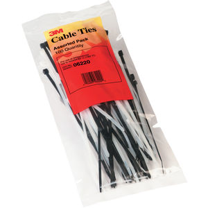 Details about   600pcs black Standard Self-Locking Nylon Cable Zip Ties Assorted Sizes Inch with 