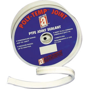 QTY: 1 spool Assigned by Sur-Seal of NJ SSI1500FLTR.18775X1 3//16/” wide x 75 feet long /“DIY/” Gasket Material Joint Sealant PTFE