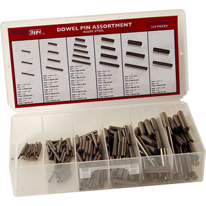 210 Piece Plain Dowel Pin Assortment | Fastenal