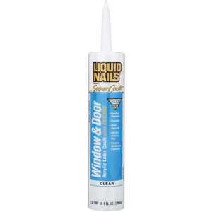 10.1oz Cartridge Clear Latex Liquid Nails® Window / Door Caulk Sealant ...