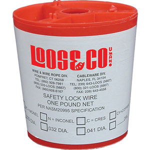 302/304 Stainless Steel Safety Wire 350ft 0.32" 1LB 