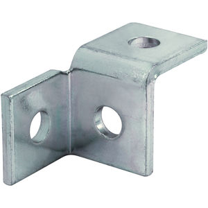 2-Hole Left Single Corner Zinc Plated Wing-Shaped Fitting | Fastenal