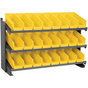 24 Bin Parts Storage Rack Trays