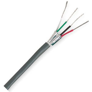 1000' 22/2 Black Tinned Copper Shielded Communication Cable 1000' 22/2 Black Tinned Copper Shielded Communication Cable