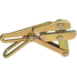 safety brass cable gripper with buckle