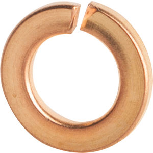 M6 DIN 127 Bronze Finish Lock Washer | Fastenal