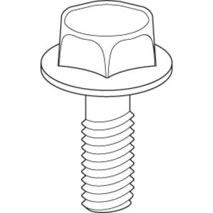 Dentelée 5/16-18 contre-écrous Hex embase; 304; 10pcs
