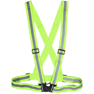 One Size Fully Adjustable HI- Vis Lime Sash | Fastenal