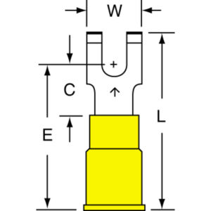 12-10 AWG 1/4 12-10 AWG 1/4
