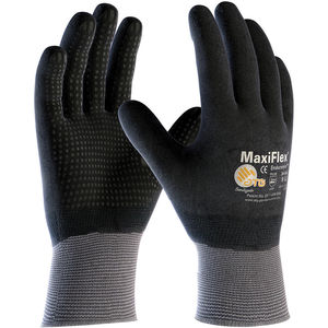 Fastenal Series 262LF Gray Micro Foam Nitrile Gloves (Size Small