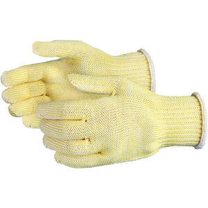 Large Work Gloves - Fastenal Gray Textured Nylon/Spandex Breathable