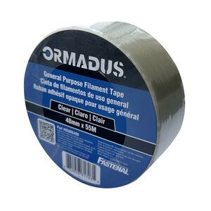 48mm x 55m 4.3 mil Clear Synthetic Rubber Resin ORMADUS 48mm x 55m 4.3 mil Clear Synthetic Rubber Resin ORMADUS