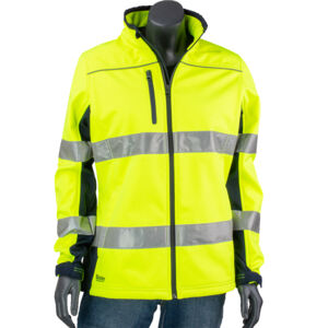 Small Hi-Vis Lime Polyester 2