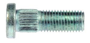 M10-1.25 x 29mm x 9mm Shoulder Zinc Serrated Stud Wheel Bolt | Fastenal